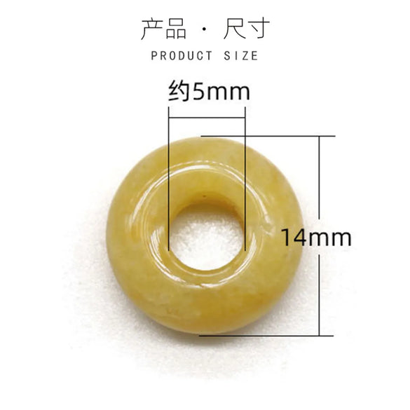 1 Piece Natural Stone Geometric Polished Beads