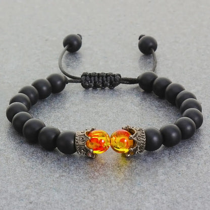 1 Piece Casual Geometric Tiger Eye Plating Men's Bracelets