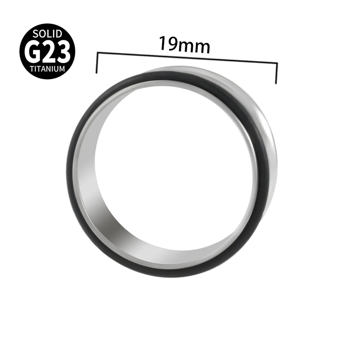 1 Piece Casual Hip-Hop Simple Style Round Polishing Pure Titanium Ear Studs