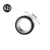 1 Piece Casual Hip-Hop Simple Style Round Polishing Pure Titanium Ear Studs