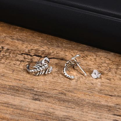 1 Piece Casual Simple Style Scorpion Stainless Steel Ear Studs