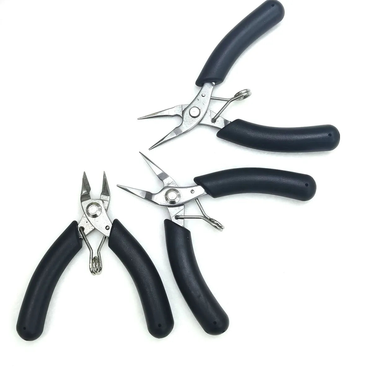 1 Piece Classic Style Solid Color Stainless Steel Pliers