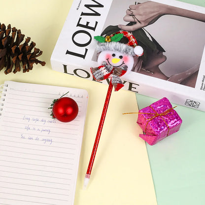 1 Piece Color Block Christmas Daily Christmas Cloth Cartoon Style Simple Style Gel Pen