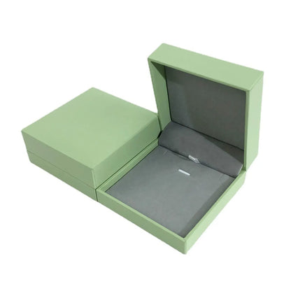 1 Piece Composite Material Simple Style Holiday Daily Solid Color Jewelry Boxes