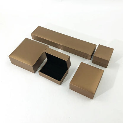 1 Piece Composite Material Simple Style Holiday Daily Solid Color Jewelry Boxes