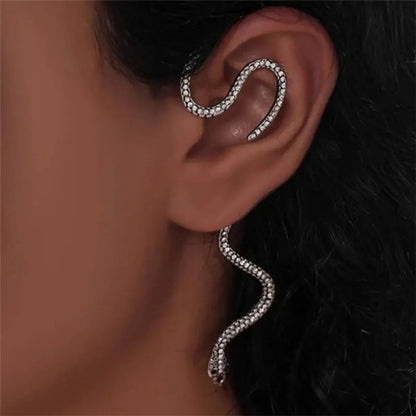 1 Piece Cool Style Snake Alloy Ear Cuffs