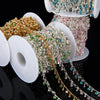 1 Piece Copper DIY Ornament Accessories Chain Retro Classic Style Geometric Water Droplets