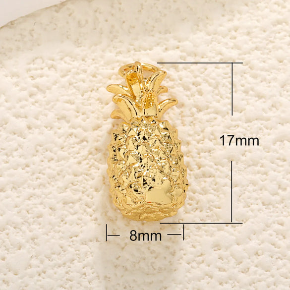 1 Piece Copper Fruit Pendant