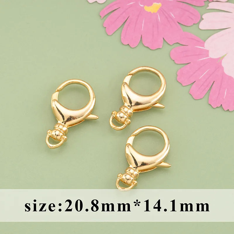 1 Piece Copper Star Heart Shape Jewelry Buckle