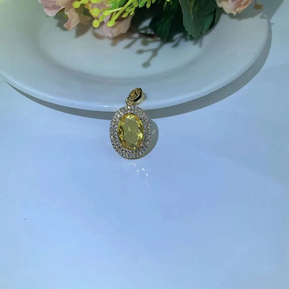 1 Piece Copper Zircon Water Droplets Pendant