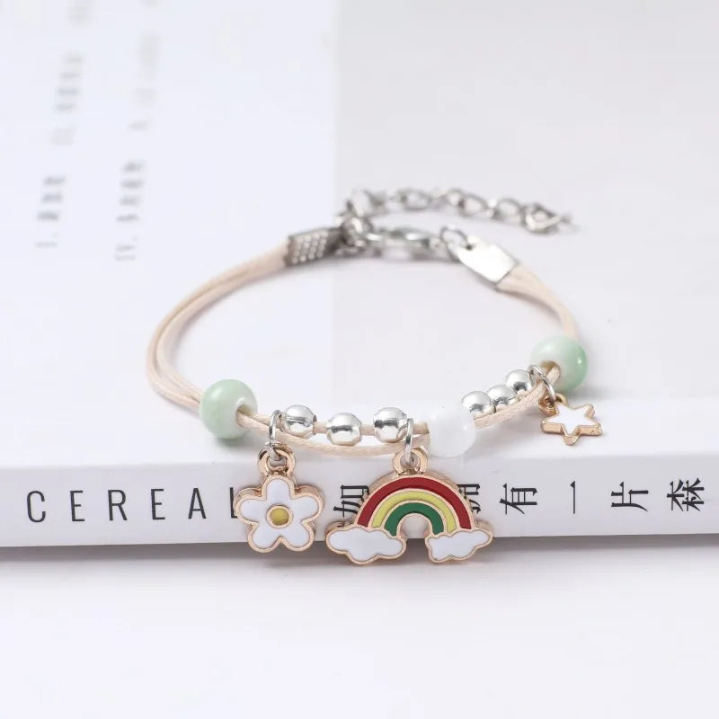 1 Piece Cute Clouds Star Alloy Unisex Bracelets