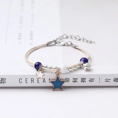 1 Piece Cute Clouds Star Alloy Unisex Bracelets