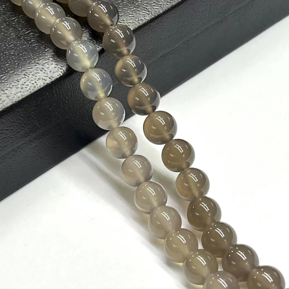 1 Piece Diameter 10mm Diameter 6 Mm Diameter 8mm 1.2-1.5 Agate Agate Round Simple Polished Beads