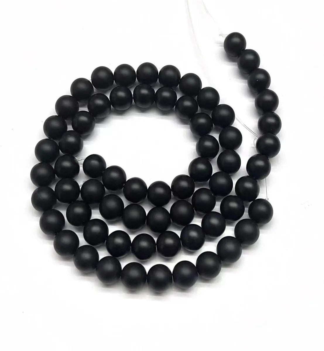 1 Piece Diameter 10mm Diameter 6 Mm Diameter 8mm Agate Agate Glossy Matte Frosted Beads