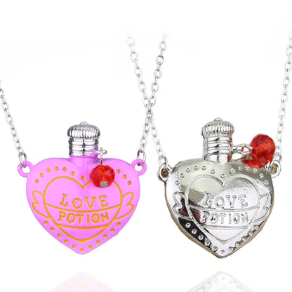 1 Piece Elegant Heart Shape Alloy Plating Unisex Pendant Necklace