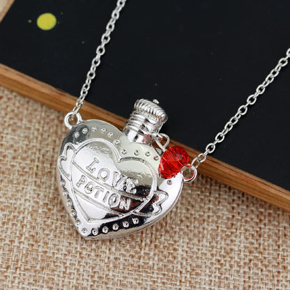 1 Piece Elegant Heart Shape Alloy Plating Unisex Pendant Necklace