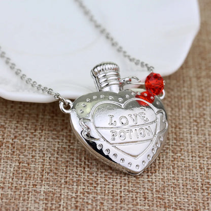 1 Piece Elegant Heart Shape Alloy Plating Unisex Pendant Necklace