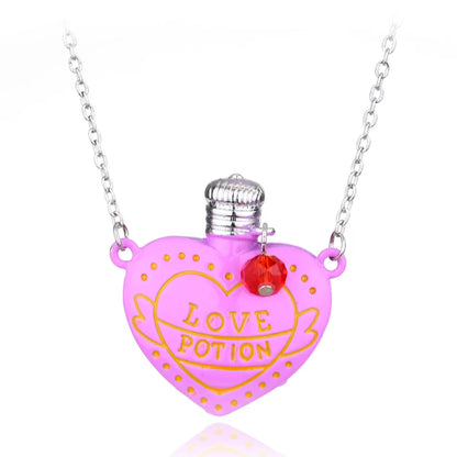 1 Piece Elegant Heart Shape Alloy Plating Unisex Pendant Necklace