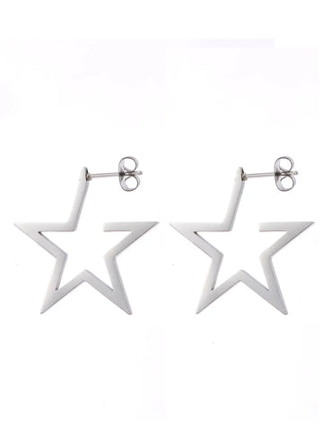 1 Piece Elegant Lady Star Alloy Ear Studs