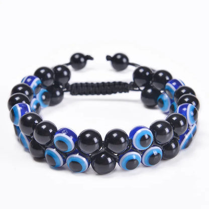 1 Piece Ethnic Style Eye Natural Stone Beaded Women'S Bracelets