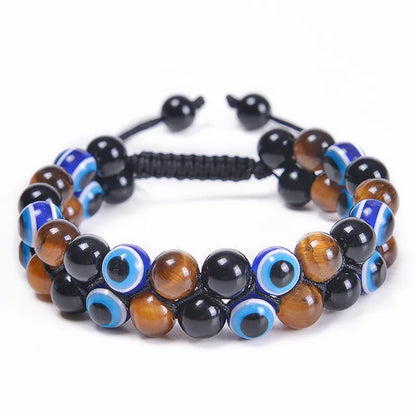 1 Piece Ethnic Style Eye Natural Stone Beaded Women'S Bracelets