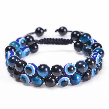 1 Piece Ethnic Style Eye Natural Stone Beaded Women'S Bracelets