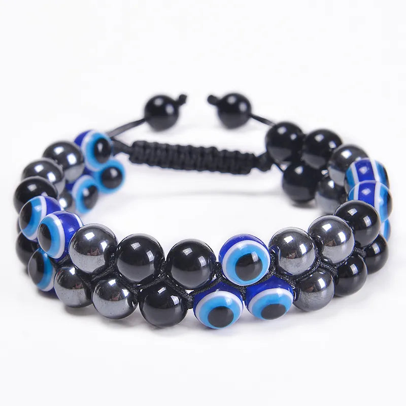 1 Piece Ethnic Style Eye Natural Stone Beaded Women'S Bracelets