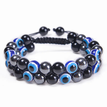 1 Piece Ethnic Style Eye Natural Stone Beaded Women'S Bracelets