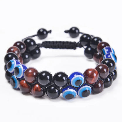 1 Piece Ethnic Style Eye Natural Stone Beaded Women'S Bracelets