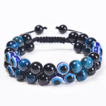 1 Piece Ethnic Style Eye Natural Stone Beaded Women'S Bracelets