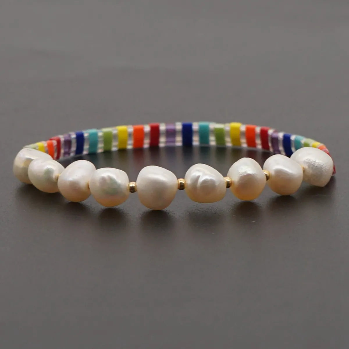 1 Piece Ethnic Style Freshwater Pearl Beaded Bracelets