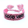 Ethnic Style Letter Rope Braid Unisex Bracelets