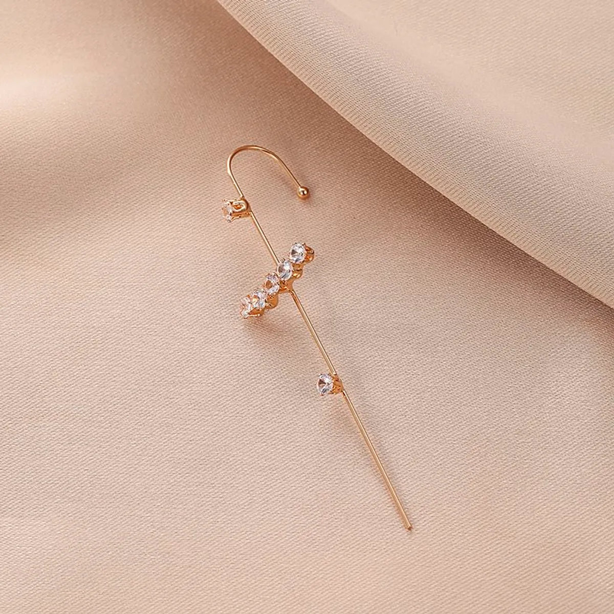 1 Piece Exaggerated Fashion Geometric Alloy Plating Women's Ear Studs