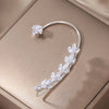 Wholesale Jewelry Fairy Style Butterfly Alloy Artificial Diamond Inlay Ear Clips