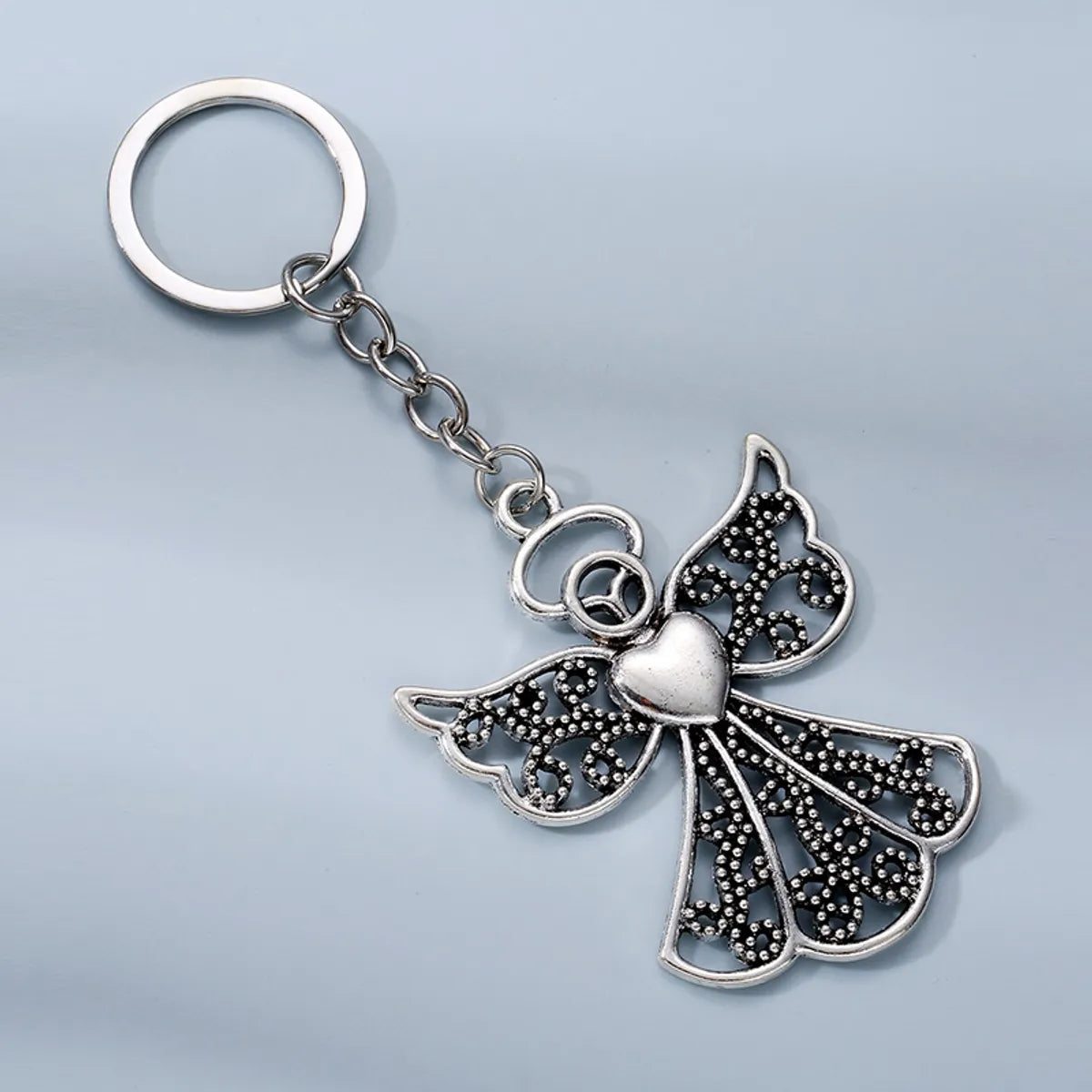 Fashion Angel Angel Wings Alloy Plating Bag Pendant Keychain