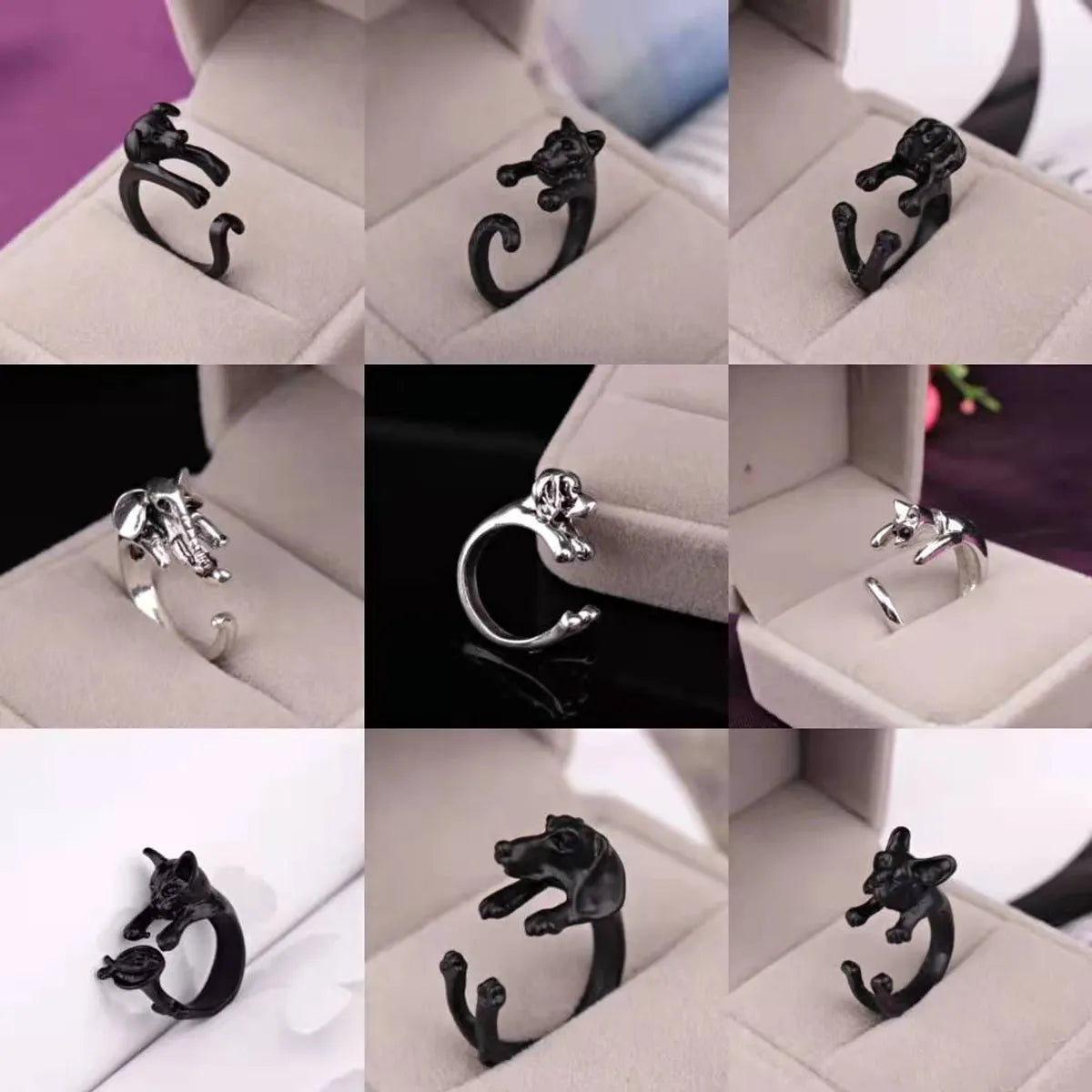 1 Piece Fashion Animal Alloy Plating Unisex Rings