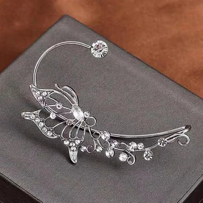 1 Piece Fashion Butterfly Alloy Copper Plating Zircon Women's Ear Hook