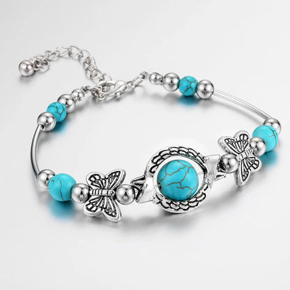 1 Piece Fashion Butterfly Alloy Patchwork Bracelets