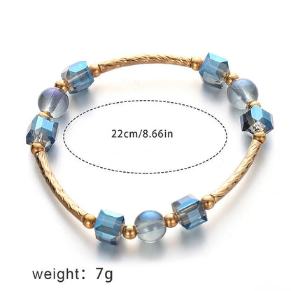 1 Piece Fashion Circle Alloy Patchwork Women's Bracelets