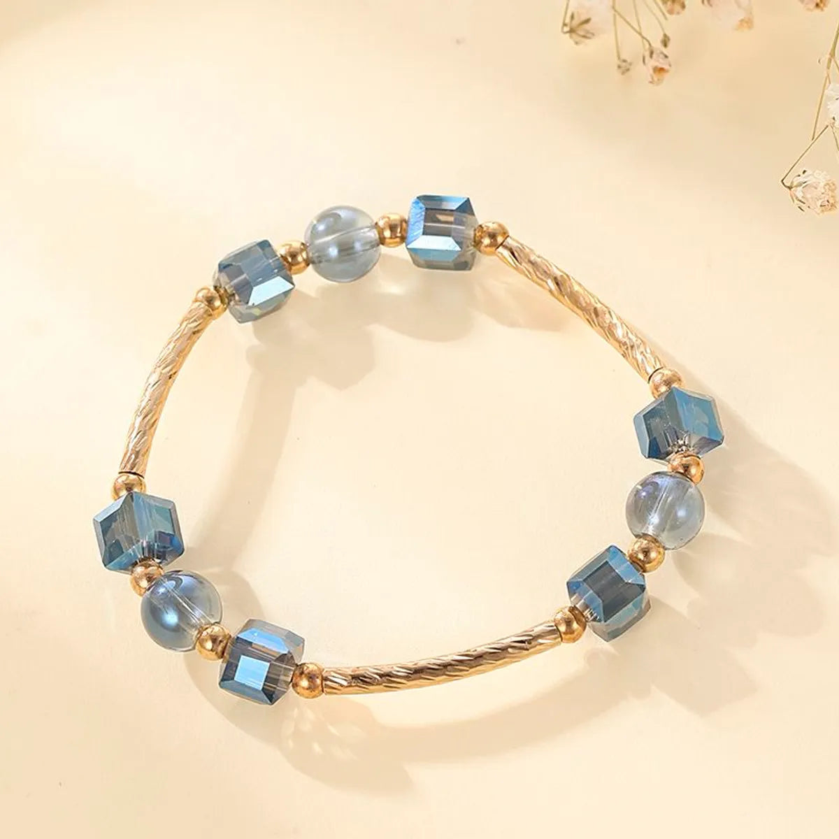 1 Piece Fashion Circle Alloy Patchwork Women's Bracelets