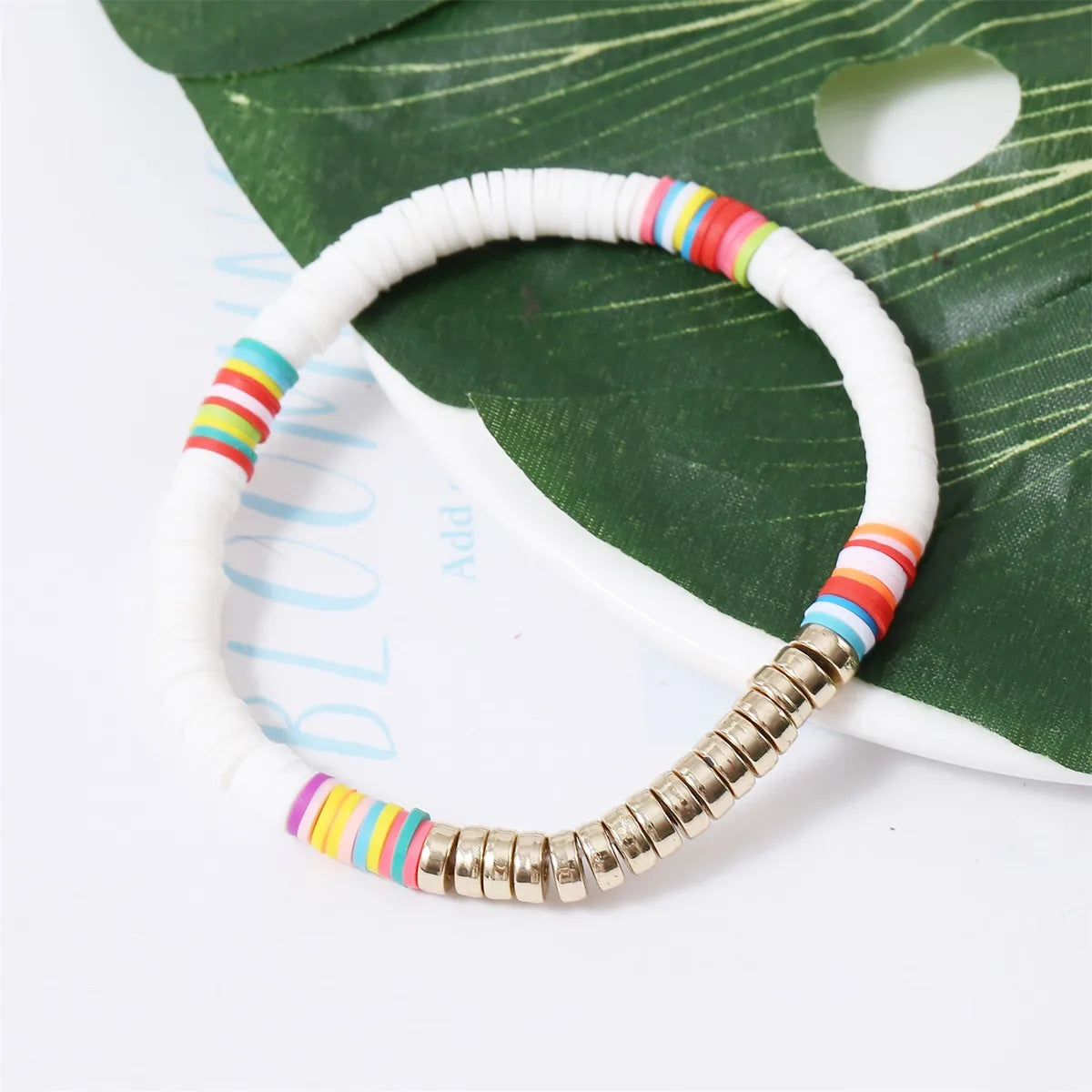 1 Piece Fashion Circle Soft Clay Beaded Women'S Bracelets