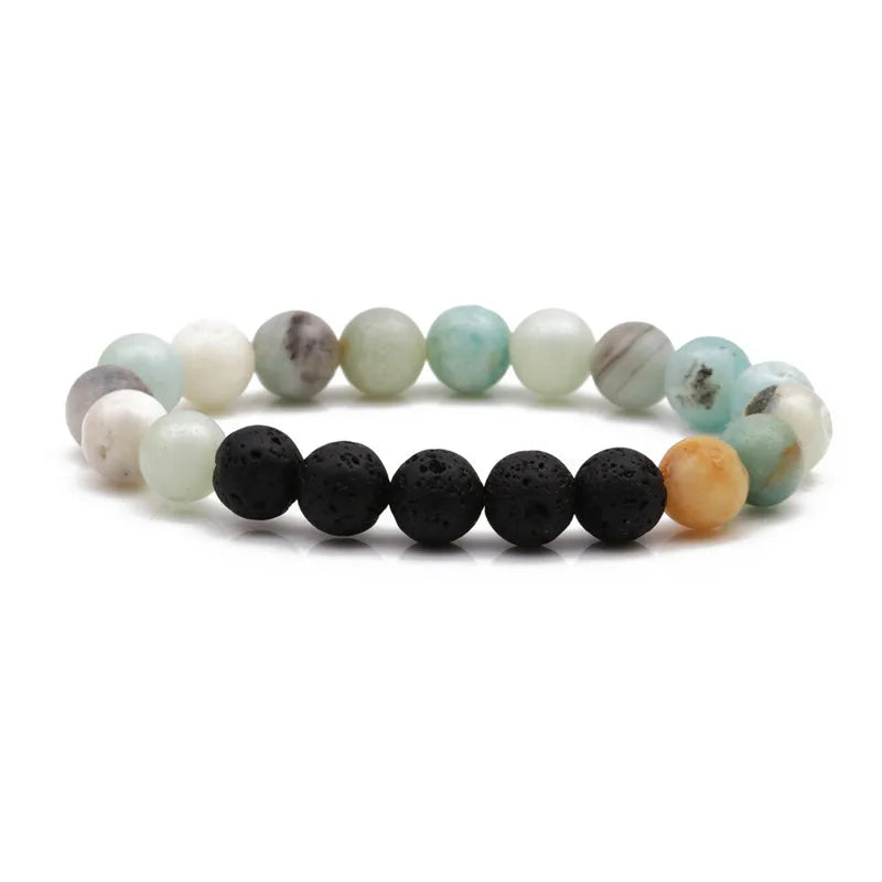 1 Piece Fashion Color Block Beaded Unisex Bracelets