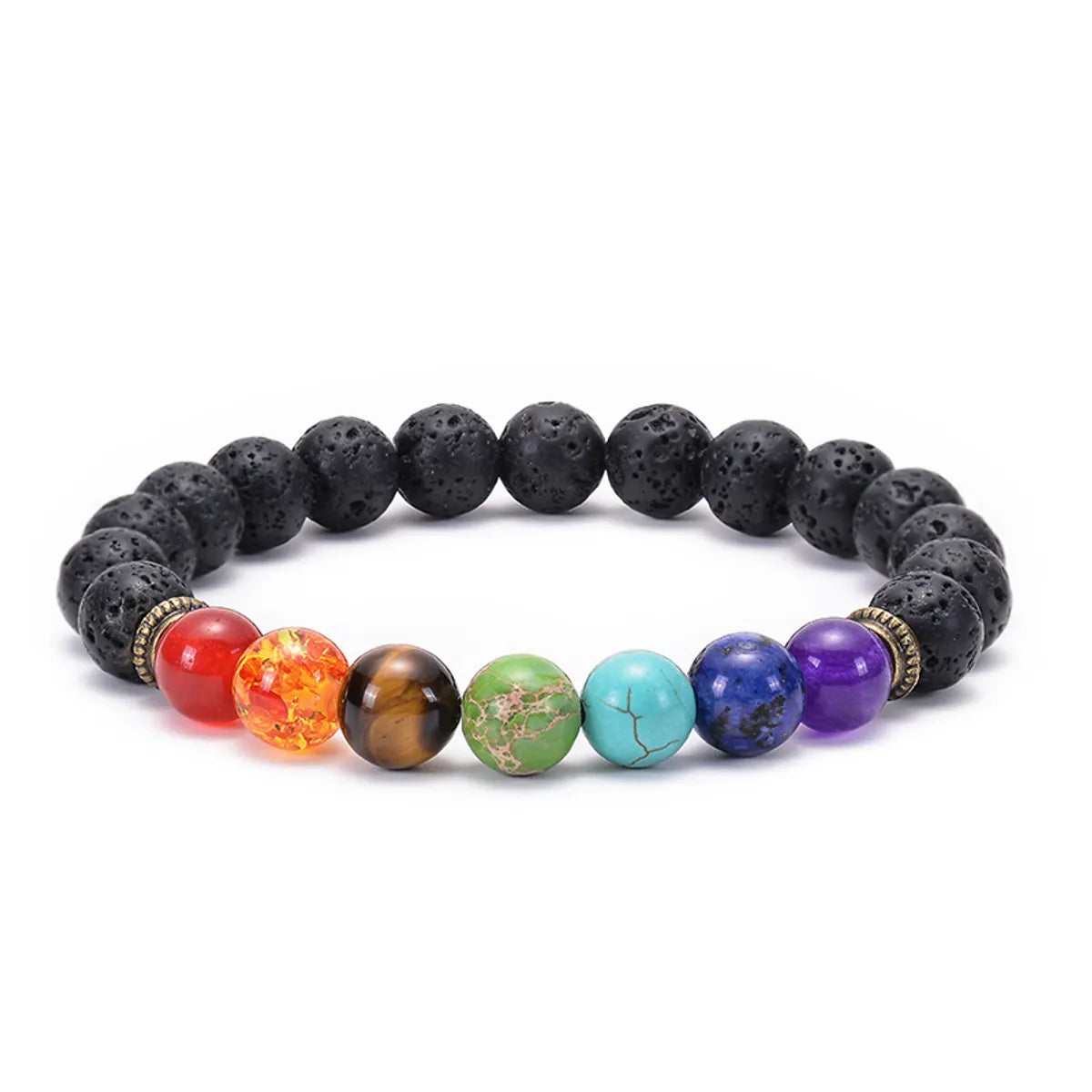 Fashion Colorful Natural Stone Beaded Bracelets