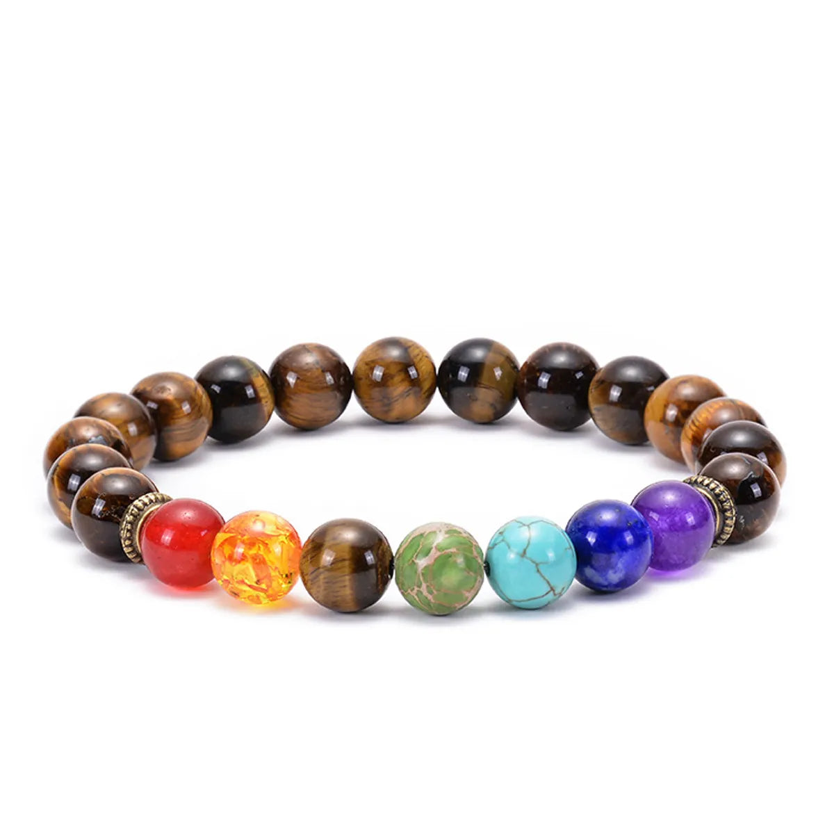 Fashion Colorful Natural Stone Beaded Bracelets