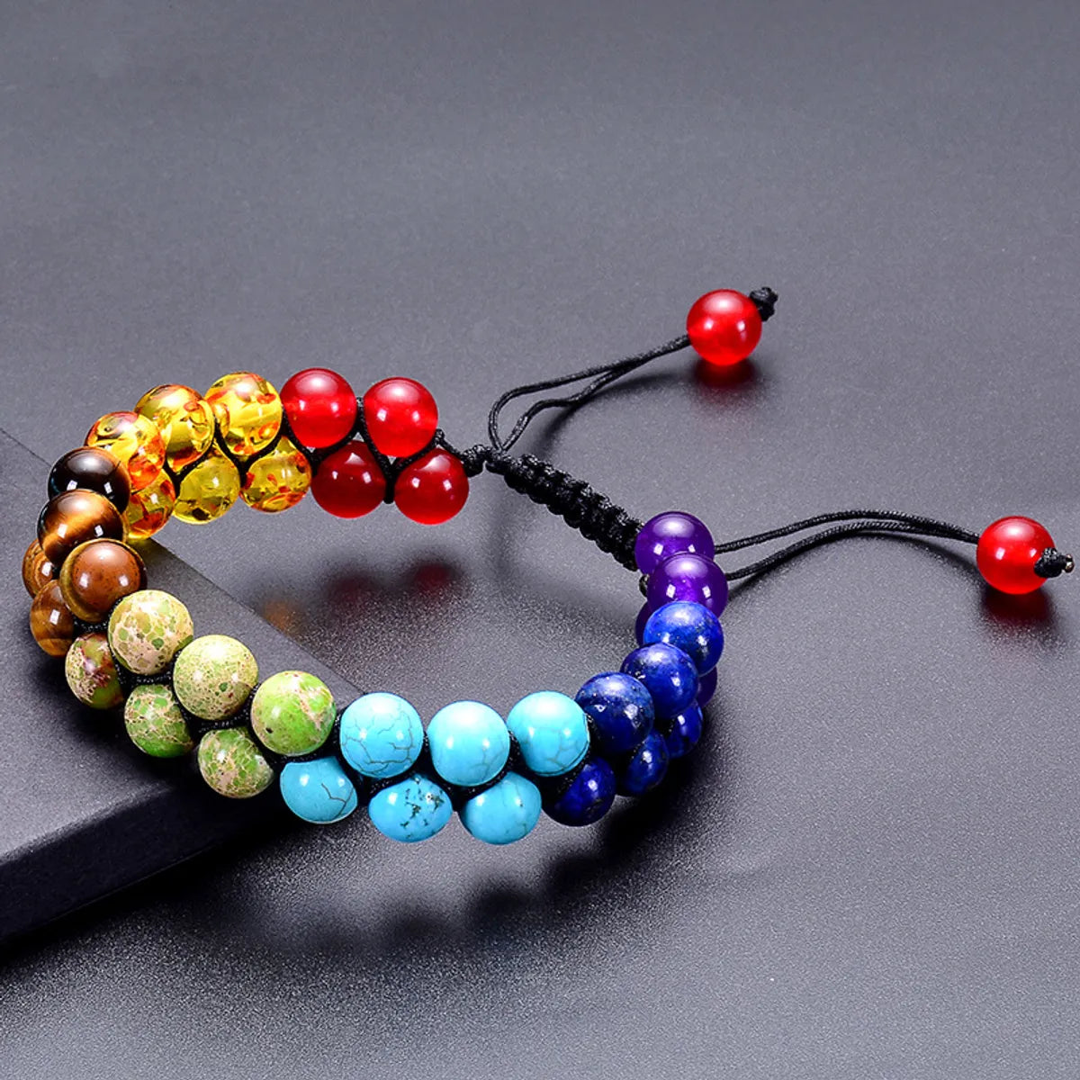 Fashion Colorful Natural Stone Beaded Bracelets