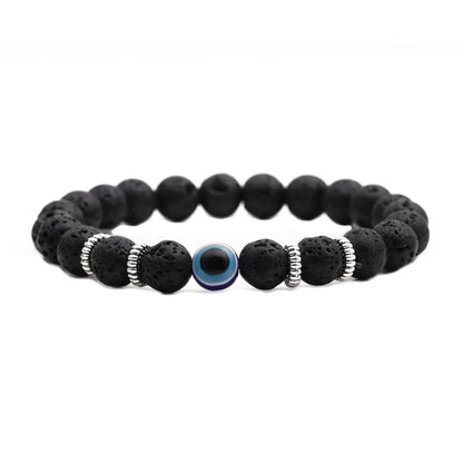 1 Piece Fashion Devil'S Eye Beaded Unisex Bracelets