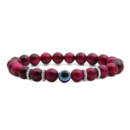 1 Piece Fashion Devil'S Eye Beaded Unisex Bracelets