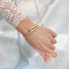 1 Piece Fashion Eye Copper Bangle