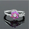 1 Piece Fashion Flower Alloy Inlay Opal Women'S Rings