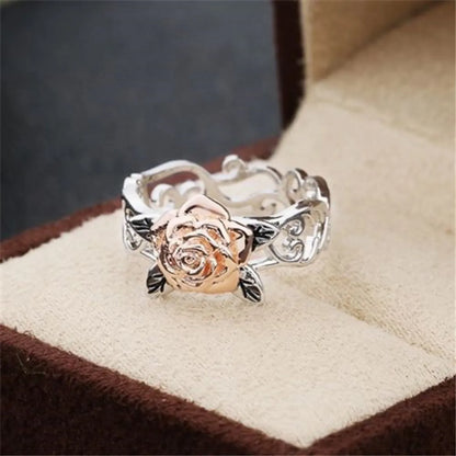 1 Piece Fashion Flower Alloy Plating Women's Rings